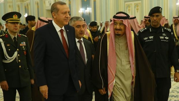 Cumhurbaşkanı Erdoğan Suudi Arabistan'da