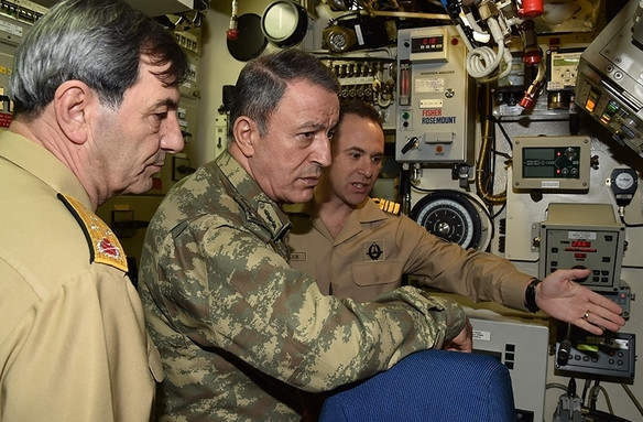 Genelkurmay Başkanı Doğu Akdeniz'e gitti