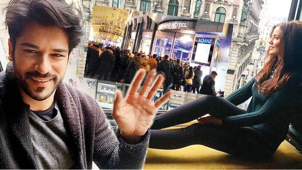 Fahriye Evcen ve Burak Özçivit'ten Viyana kuşatması