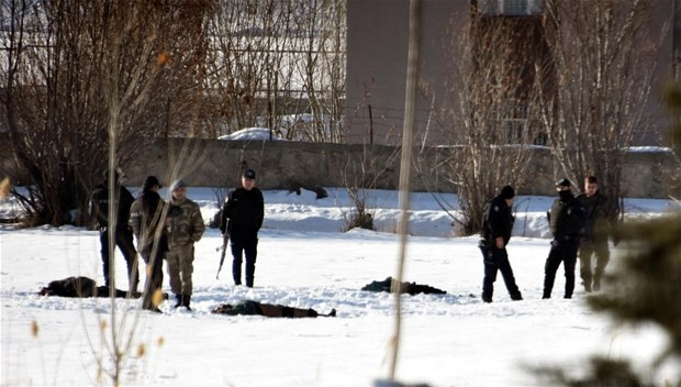 Van'da PKK'lıların kaldığı villa