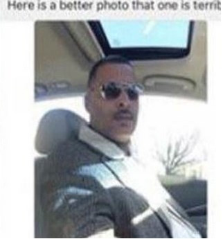 Sabıka fotoğrafını beğenmedi Selfie çekip gönderdi