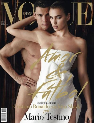 Ronaldo ile Alessandra Ambrosio GQ kapağında !