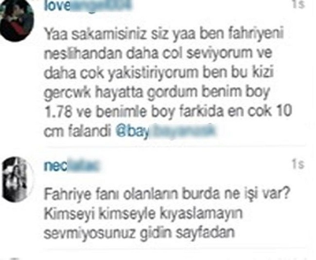İki güzelin hayranları birbirine girdi !