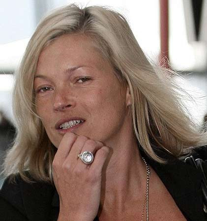 Kate Moss yaşlandı