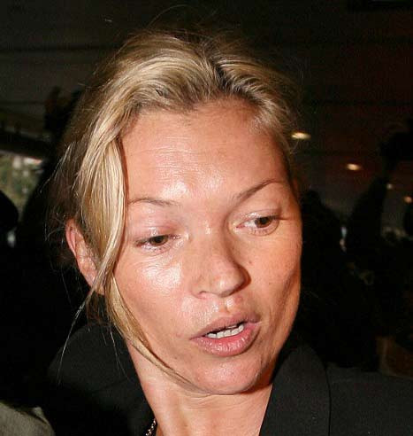 Kate Moss yaşlandı