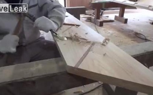 Japonlar el işi merdiveni böyle yapıyor
