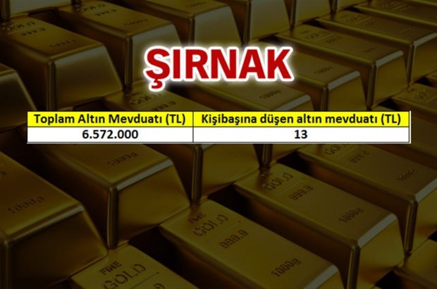İşte Türkiye'nin altın zengini şehirleri