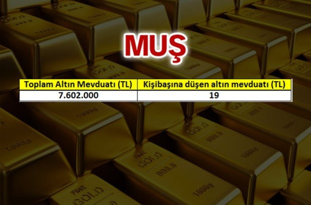 İşte Türkiye'nin altın zengini şehirleri