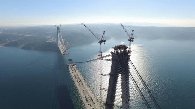 3. Boğaz Köprüsü'de son 247 metre !