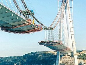 3. Boğaz Köprüsü'de son 247 metre !
