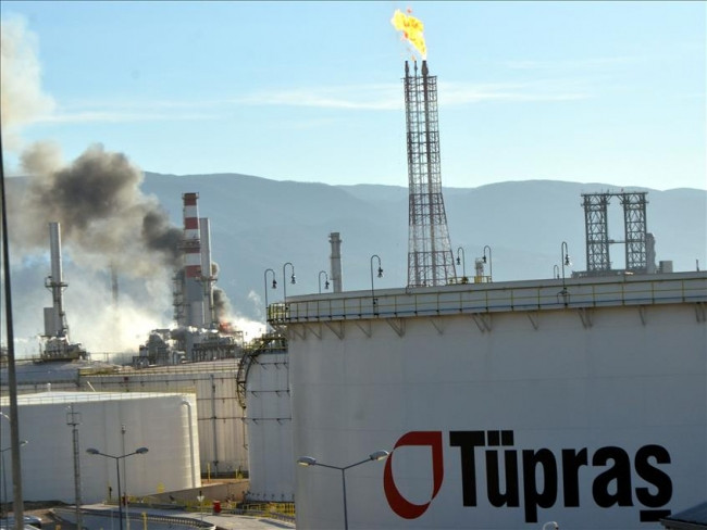 Tüpraş İzmit Rafinerisi'nde yangın
