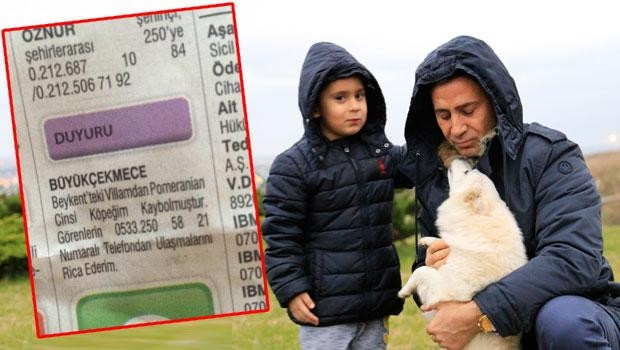 İzzet Yıldızhan’ın köpeği kayboldu