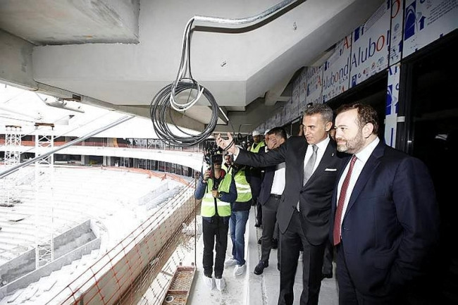 Vodafone Arena'da şok gelişme!