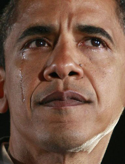 Yoksa bu gözyaşları yalan mı Obama?