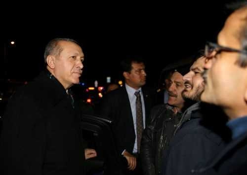 Cumhurbaşkanı Erdoğan'dan sürpriz ziyaret