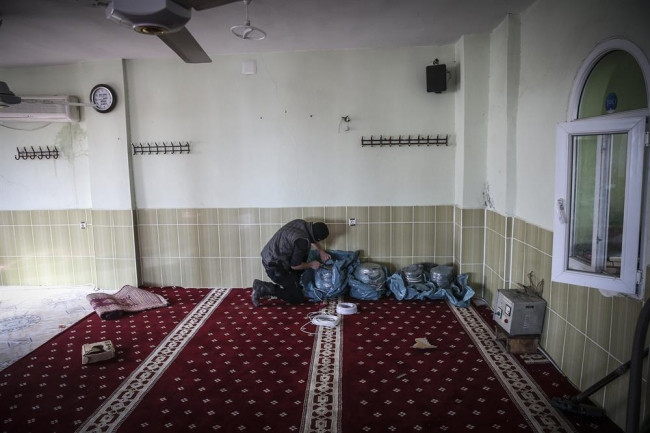 PKK camiye patlayıcı saklamış