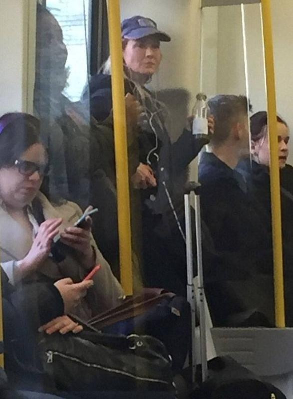 Metroda ünlü var !
