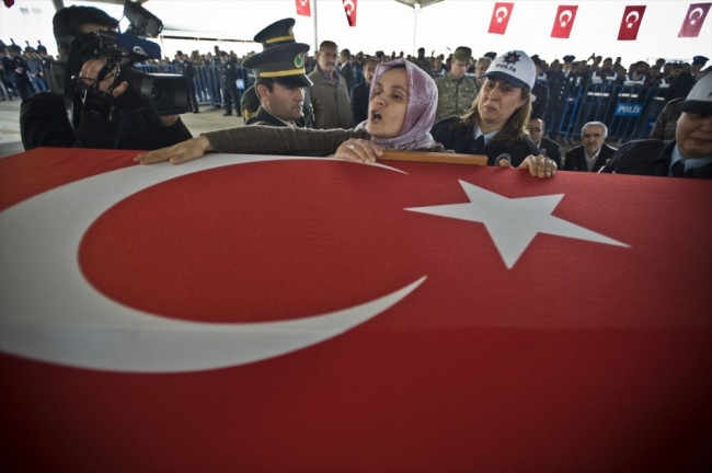 Mardin şehinin cenazesinde gözyaşları sel oldu !