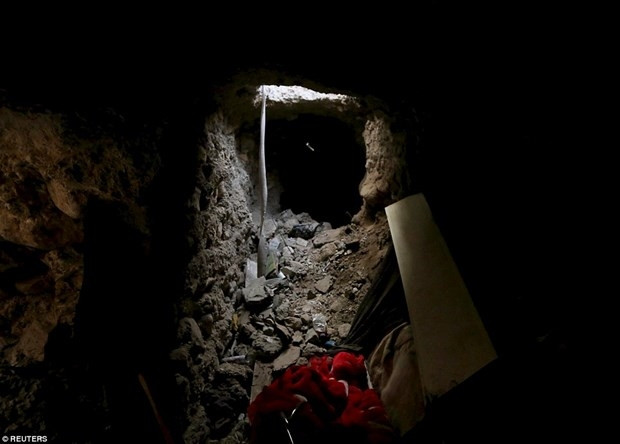 IŞİD'in gizli tünelleri ortaya çıktı