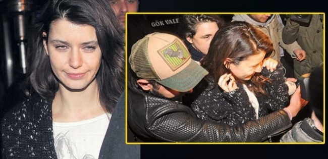 Beren Saat eğlenceyi fazla kaçırdı !