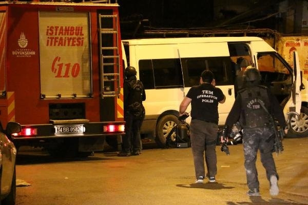 Okmeydanı'nda helikopter destekli terör operasyonu