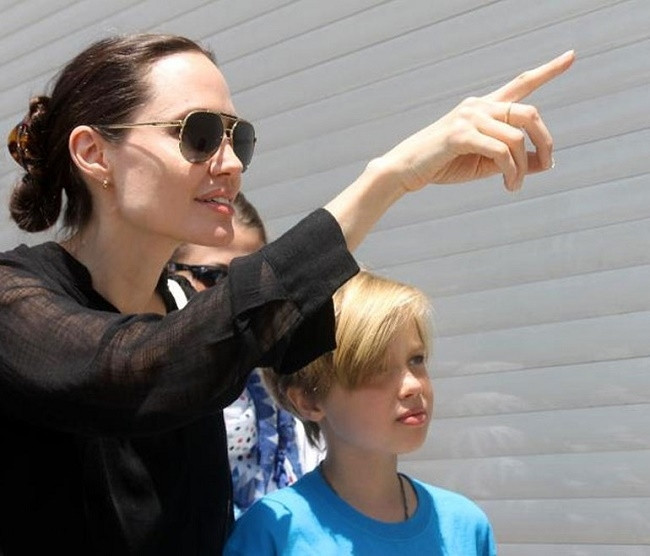 Shiloh Jolie Pitt tam da annesinin kızı