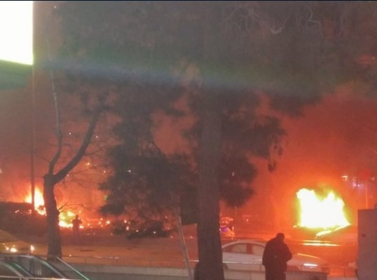 TERÖR YENİDEN ANKARA'DA; 37 ÖLÜ, 125 YARALI