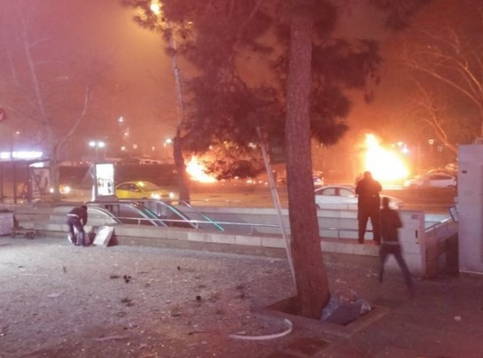 TERÖR YENİDEN ANKARA'DA; 37 ÖLÜ, 125 YARALI