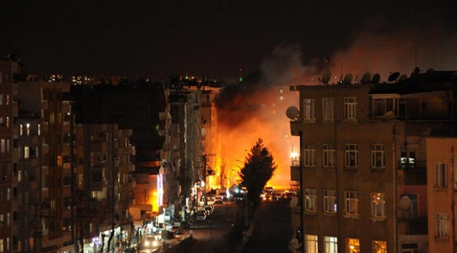 Diyarbakır’da yoğun çatışma çıktı
