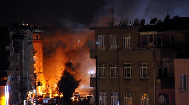 Diyarbakır’da yoğun çatışma çıktı