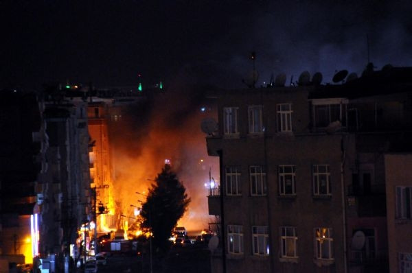 Diyarbakır gece olaylar bitmedi