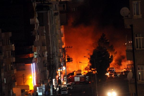 Diyarbakır gece olaylar bitmedi