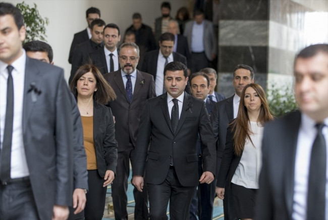 HDP Grup toplantısında dikkat çeken ayrıntı!