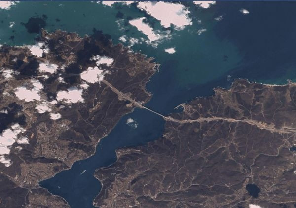3.Köprü uzaydan takip edildi