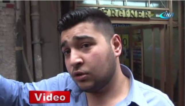 İstiklal caddesinde patlama anını anlattı