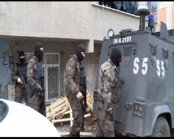 İstanbul'da sabaha karşı terör operasyonu !