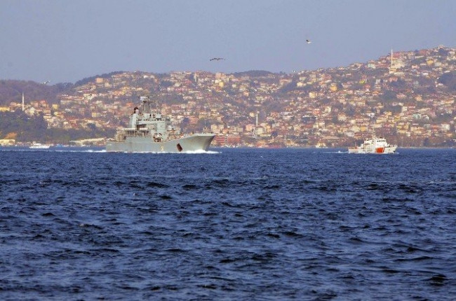 Rus gemisi İstanbul'da