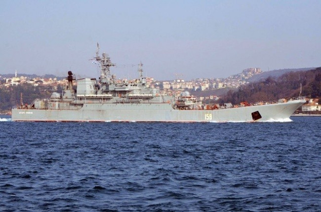 Rus gemisi İstanbul'da