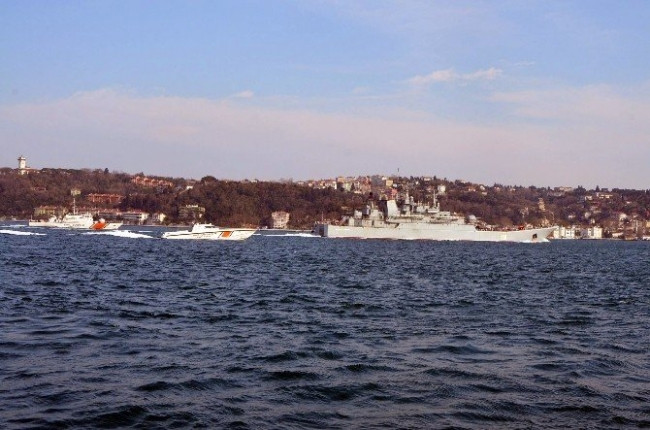 Rus gemisi İstanbul'da