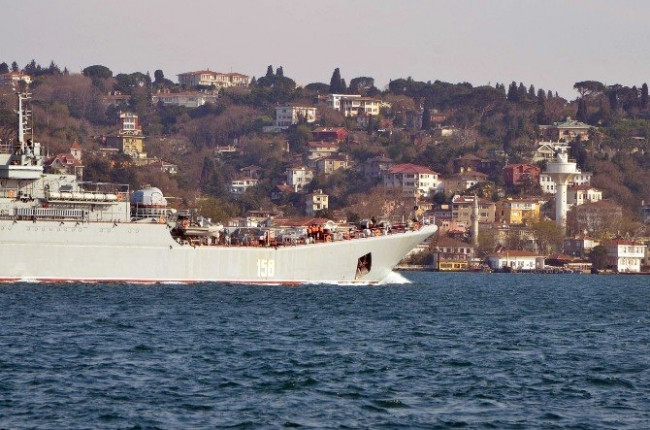 Rus gemisi İstanbul'da