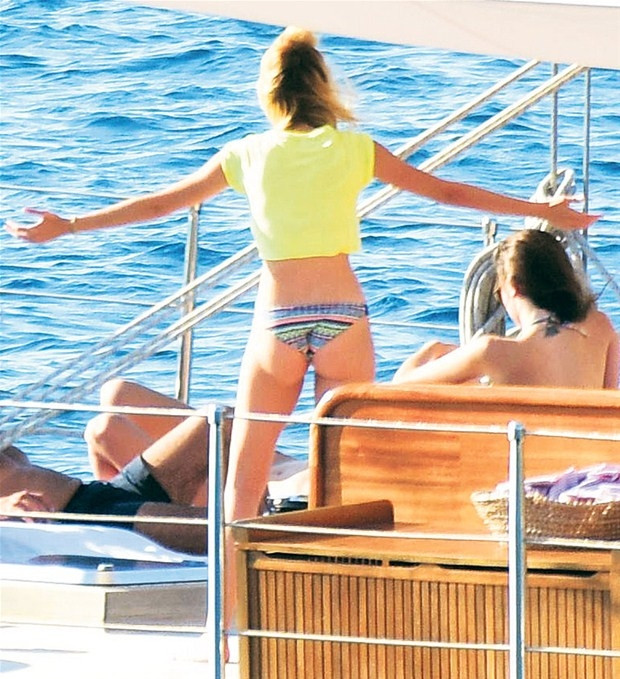Lindsay Lohan tatilde