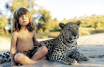 İşte Tarzan kız