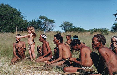 İşte Tarzan kız