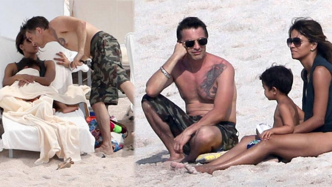 Halle Berry ile Olivier Martinez tatile çıktı