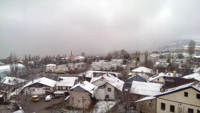 Meteoroloji uyarmıştı ! Kar yine esir aldı...
