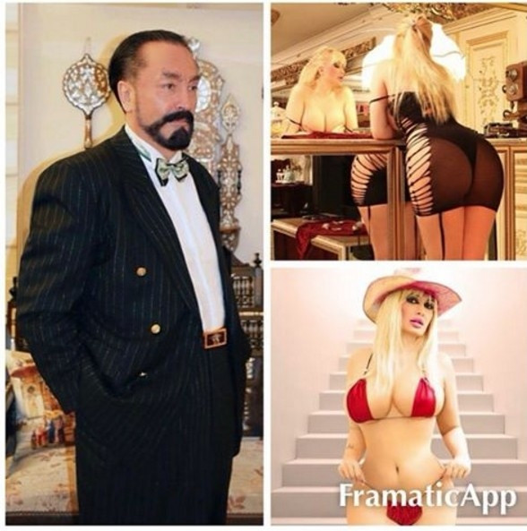 Adnan Oktar'ın en gözde kediciği olay oldu !