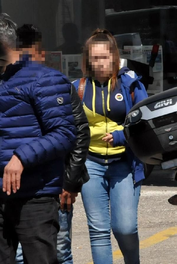 Çığlık atarak kurtuldu!