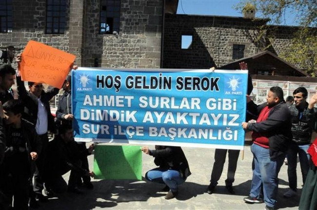 Başbakan Davutoğlu Sur'da