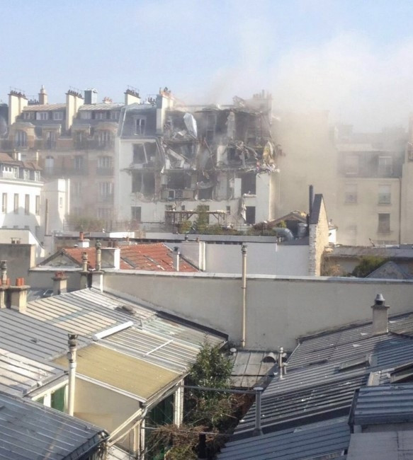 Paris'te büyük patlama