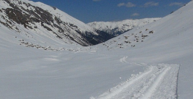 Rize'den kar manzaraları
